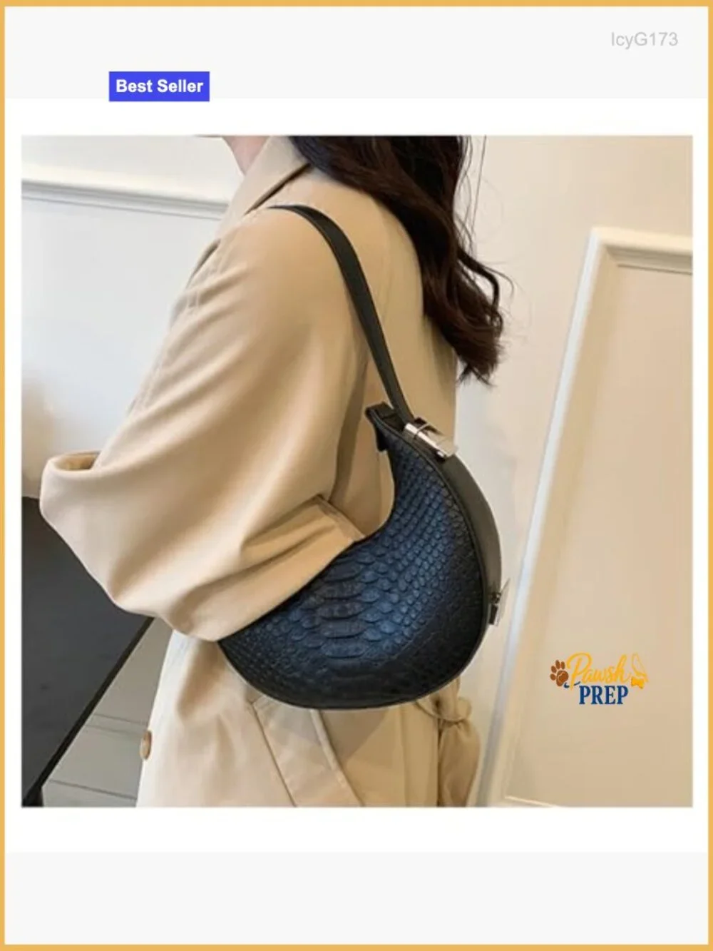 Cute Small Hobo Handbag With Adjustable Strap, Double Zipper Closure